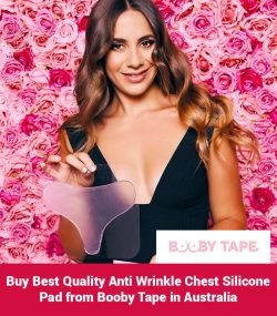 Buy Best Quality Anti Wrinkle Chest Silicone Pad from Booby Tape in Australia