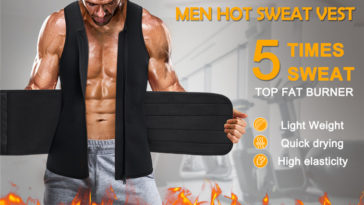 2 in 1 Men Waist Trainer Vest with Adjustable Velcro – Junlan Center