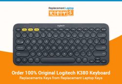 Order 100% Original Logitech K380 Keyboard Replacements Keys from Replacement Laptop Keys