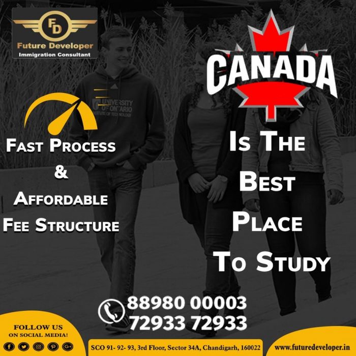 Fast Visa Processing.Study in #Canada With IELTS 6/5.5 (in Two Module)🇨🇦.