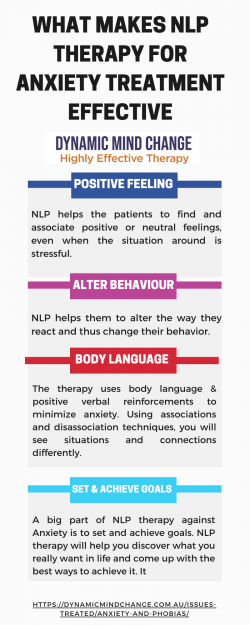 What Makes NLP Therapy for Anxiety Treatment Effective