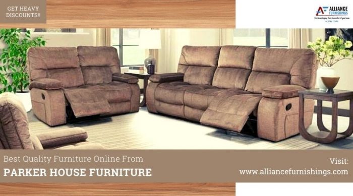 Best Quality Furniture Online From Parker House Furniture