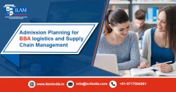 Admissions in BBA in logistics and supply chain management in India