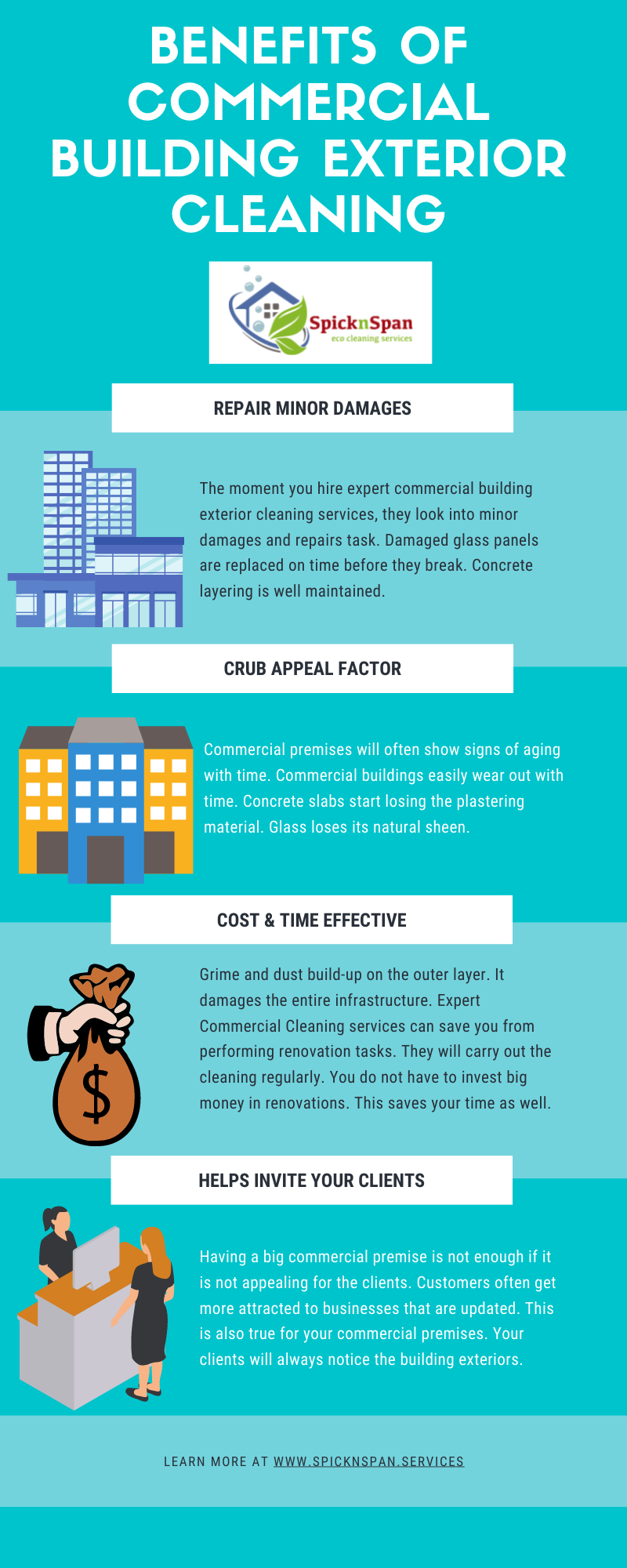 Benefits of Commercial Building Exterior Cleaning