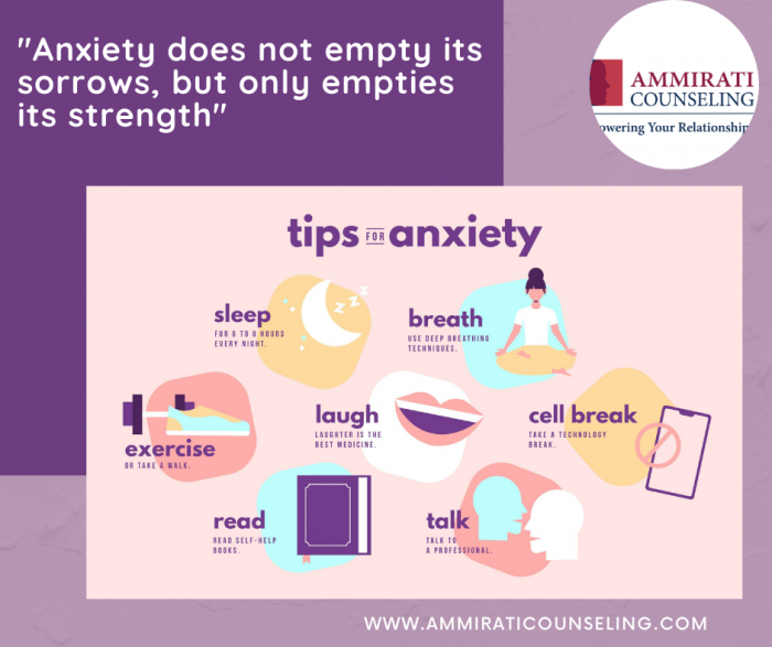 Get The Best Anxiety Treatment With The Trained Therapist – Ammirati Counseling