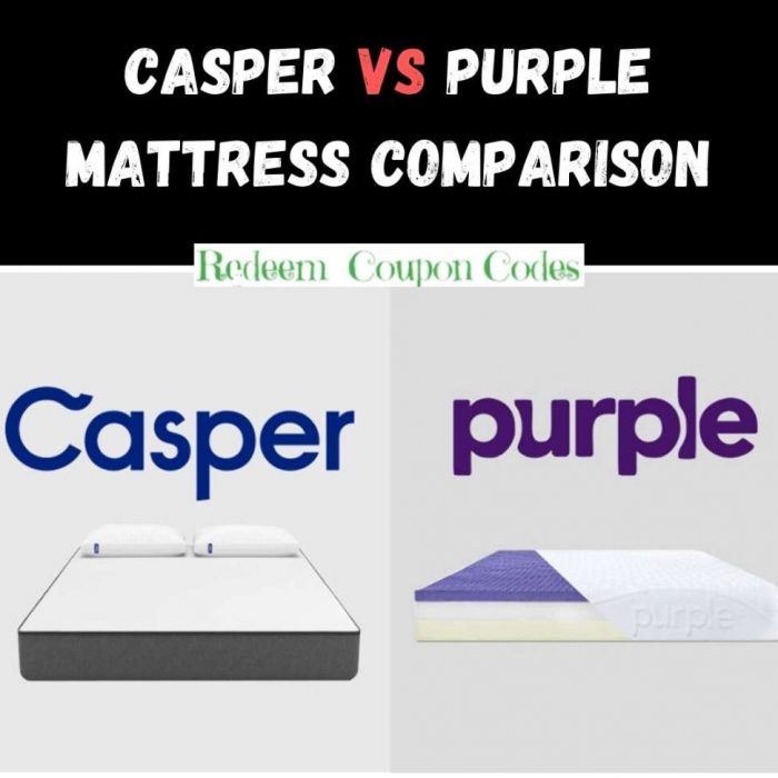 Casper vs Purple Mattress – Select The Best One
