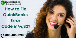 How to Fix QuickBooks Error Code 6144 82| +1-888-485-0289