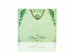 KPX02403 – The Dignified Traditional Theme Designer Wedding Invitation Card.
