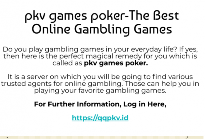 Pkv games poker-How it is advantageous