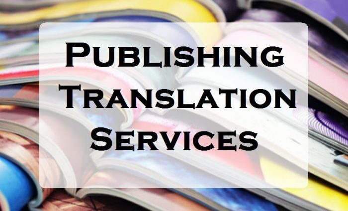 Publishing Translation Services | Vanan Translation