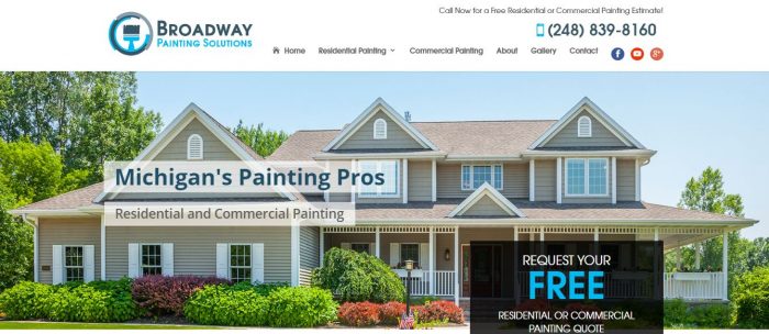 Recommended house painters Novi