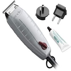 ANDIS 05105 T-OUTLINER CORDED TRIMMER DUAL VOLTAGE 110-240 VOLTS