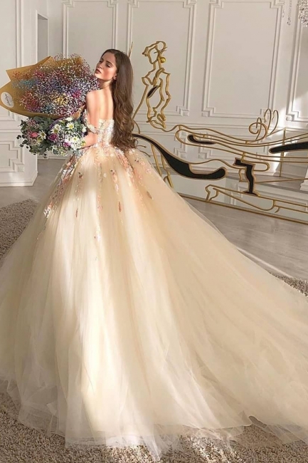 Prinzessin Brautkleider Tull | Hochzeitskleider Günstig Kaufen
