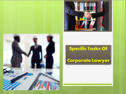 Corporate Lawyer Specific Tasks | Franklin I. Ogele