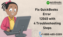 Fix QuickBooks Desktop Error 12045 with 4 Troubleshooting Steps