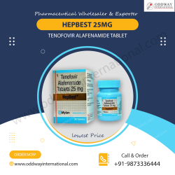 Order Online HepBest 25mg Tenofovir Alafenamide Tablet