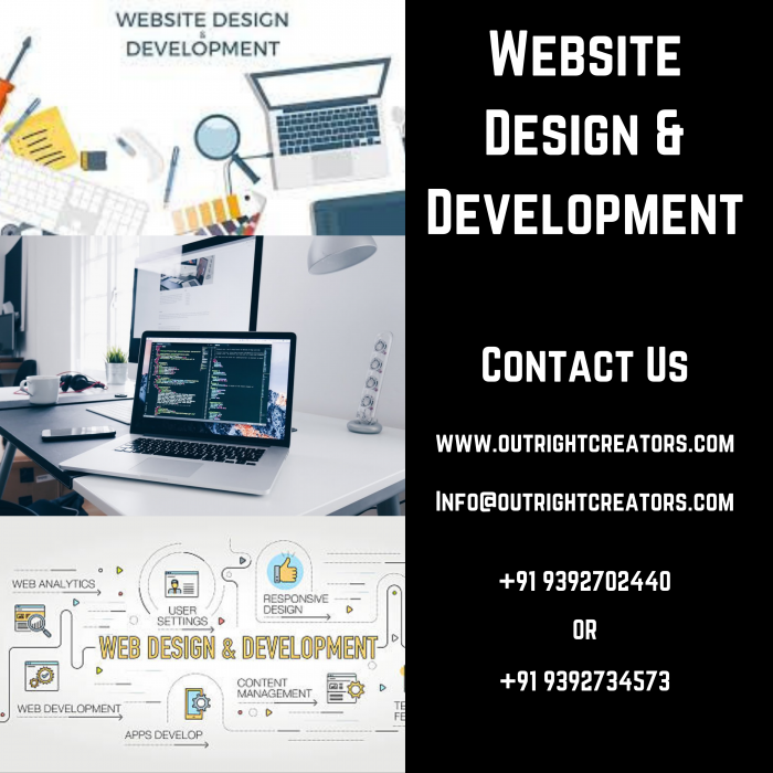 Get The High Quality Website Design and Development Services – Outright Creators