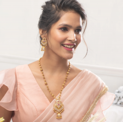 Get the latest designs of the Indian CZ pendant set online | Tarinika