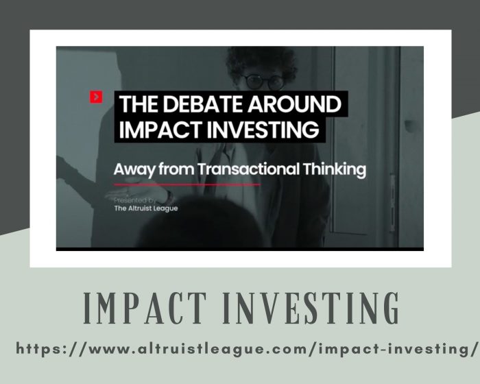 Impact Investing Services – Altruist League