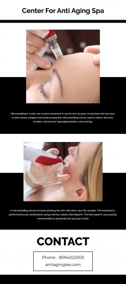 Online best Microneedling treatment in USA at Anti-Aging Medical Spa