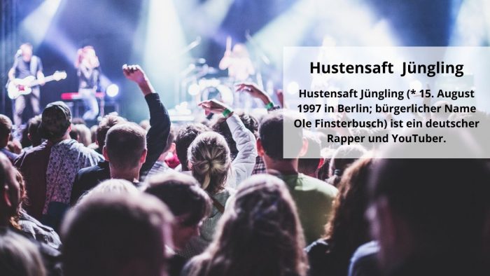 Hustensaft Jungling is a famous Youtuber
