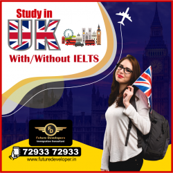 Make your Future Bright with us. Study in UK- With / Without IELTS