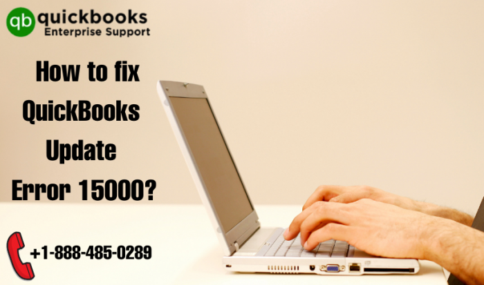 QuickBooks Error 15000, How to Fix?