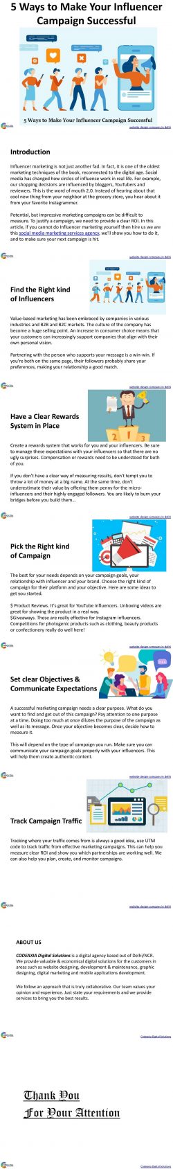 5 Ways to Make Your Influencer Campaign Successful