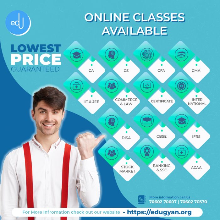 CA Online Pen Drive Classes | Edugyan
