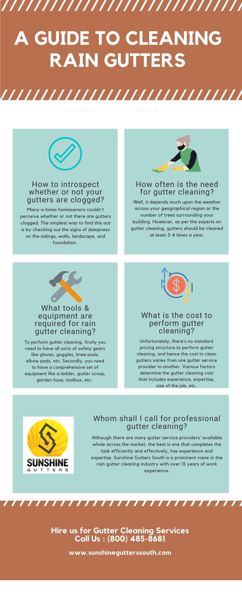 A GUIDE TO CLEANING RAIN GUTTERS
