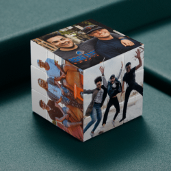 Custom Photo Rubik’s Cube For Kids DIY Multiphoto Cube 3 Sets Of