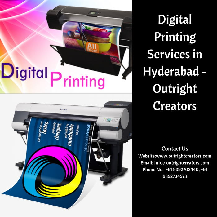 Choose the Experts For Digital Printing in Hyderabad – Outright Creators