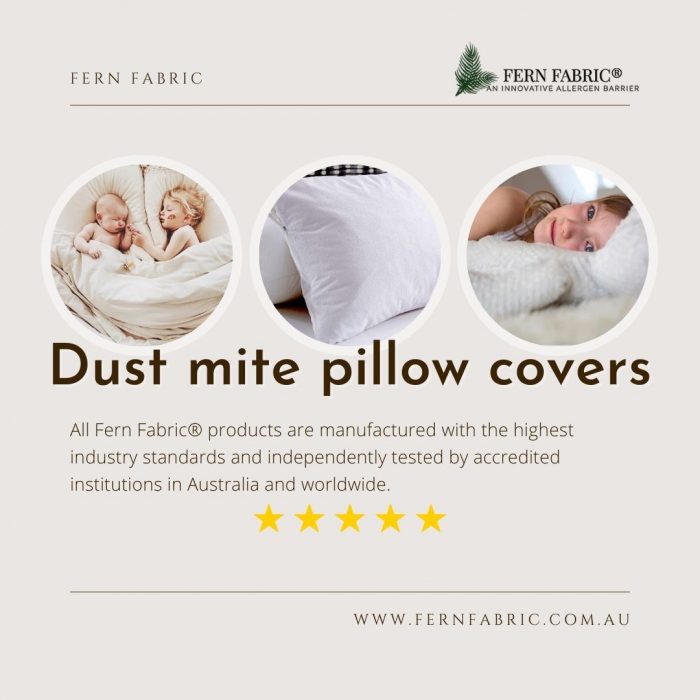 Dust mite pillow covers