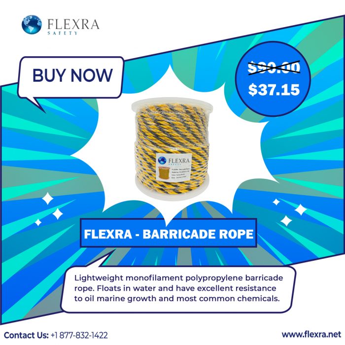 Flexra- Barricade Rope | Flexra Safety