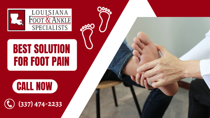 Advanced Therapy To Solve Your Foot Pain