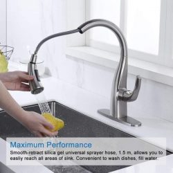Buy Best & Stylish Pull Down Kitchen Faucet & Increase Your Kitchen Beauty – WOWOW ...