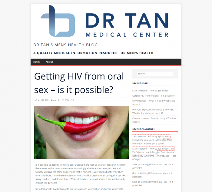 How can i get hiv from oral sex