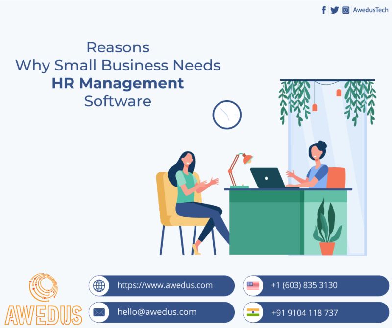 Why Small Business Needs HR Management Software ?