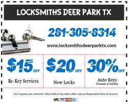 Locksmith Deer Park TX