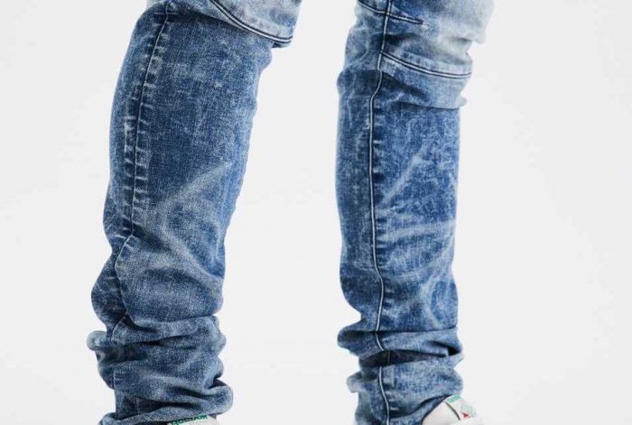 Mens Stacked Skinny Jeans | A2z Lifestyle