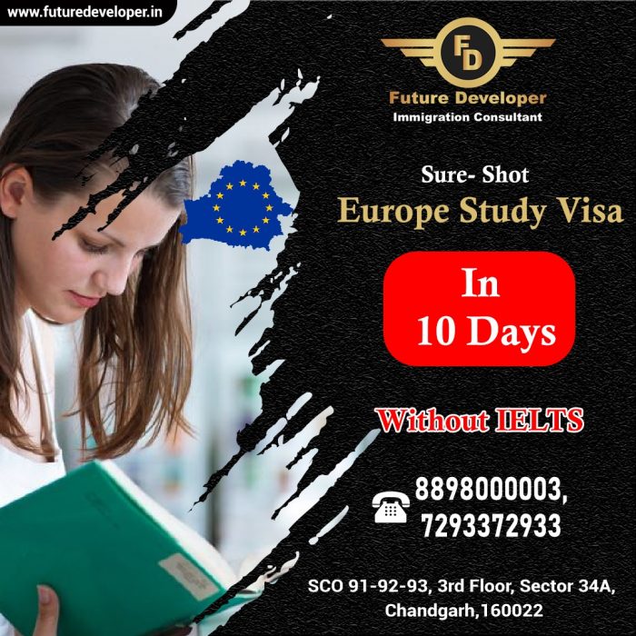 Apply for Your Europe Study Visa 🇪🇺 Assured Visa. 👍