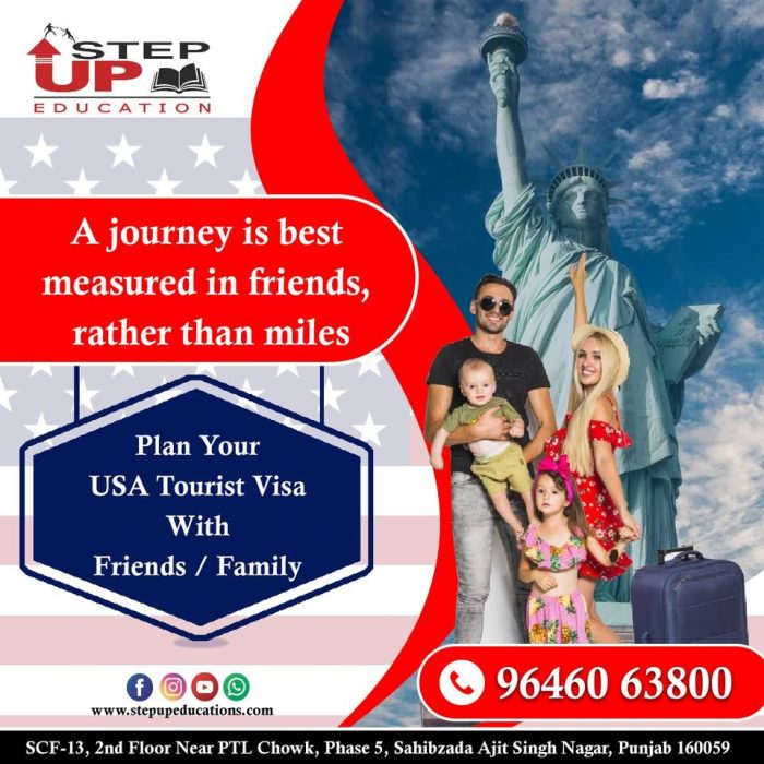 Plan Your USA Tourist Visa With Friends / Family.