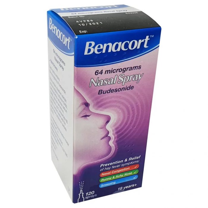 Buy Benacort Nasal Spray 64 micrograms Budesonide | online epxress medicines