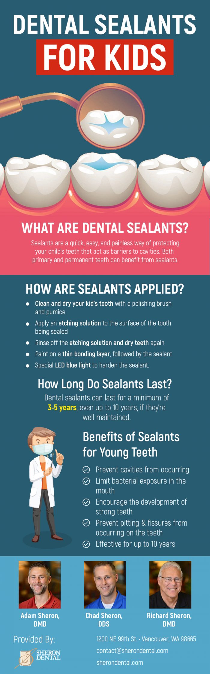 Get Quality Dental Sealants in Vancouver, WA from Sheron Dental