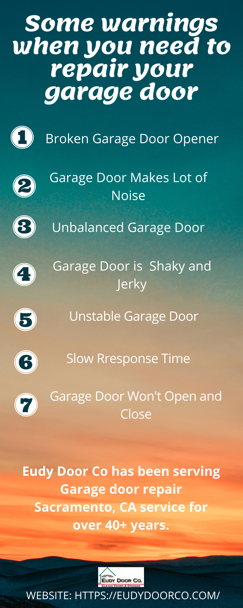Some Warnings When You Need to Repair Your Garage Door