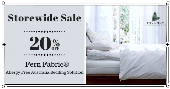 Storewide Sale 20% OFF | Allergy Free Australia Bedding Solution – Fern Fabric®