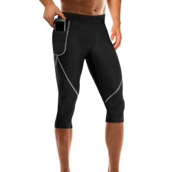 ELEADY Men Hot Sauna Yoga Capri