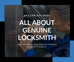 All About Genuine Locksmith
