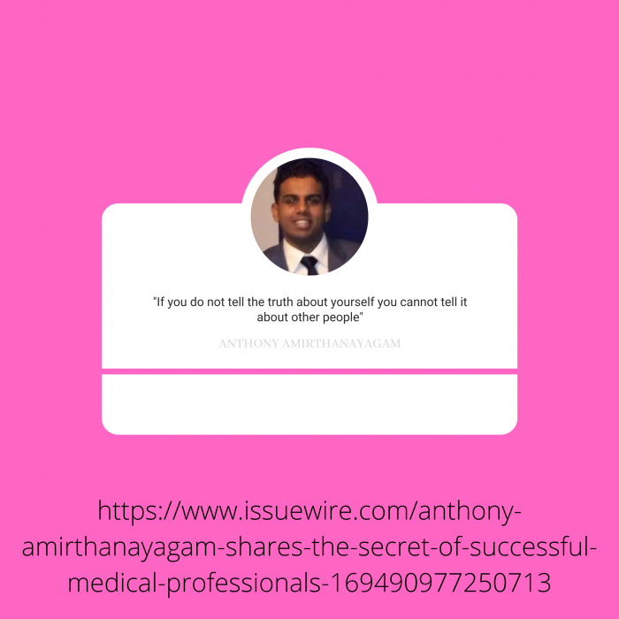 Anthony Amirthanayagam Best Medical Consultant In Canada