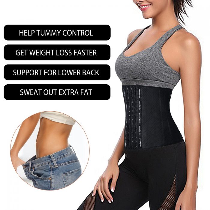 Strong Compression Breathable Latex Waist Trainer